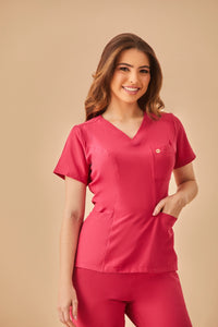 Scrub Feminino Clara - Pink