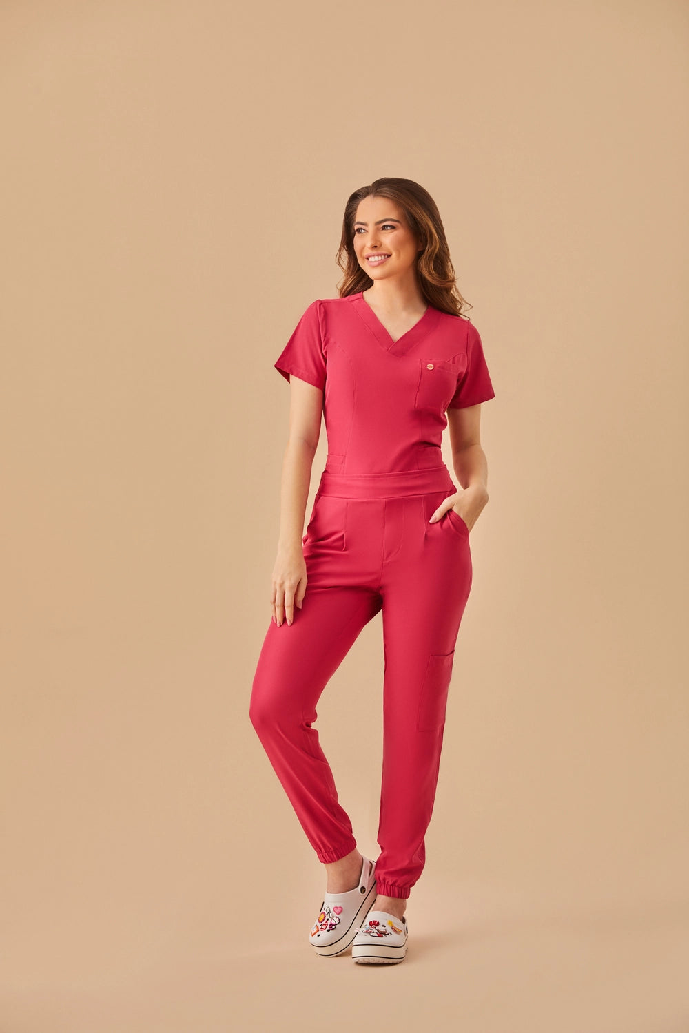 Scrub feminino Clara cor pink - foto 4