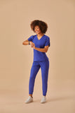 Scrub feminino Vic cor azul royal - foto 2
