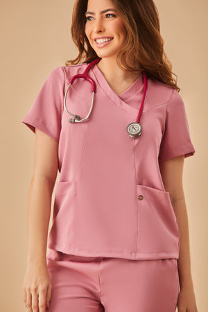 Scrub Feminino Eloá - Rose