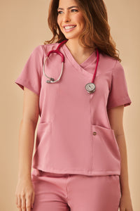 Scrub Feminino Eloa - Rose