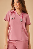 Scrub feminino Eloá cor rose - foto 2