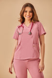 Scrub feminino Eloá cor rose - foto 3