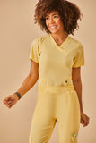 Scrub feminino Eloá cor amarelo - foto 7