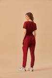 Scrub feminino Clara cor vinho - foto 9