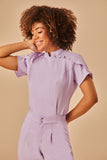 Scrub feminino Deise cor lavanda - foto 4