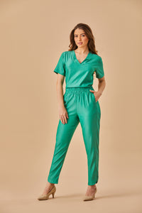 Scrub Feminino Renata - Jeans Verde