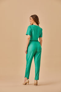Scrub Feminino Renata - Jeans Verde