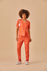 Scrub Feminino Lidia - Terracota