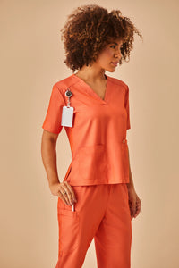 Scrub Feminino Lidia - Terracota