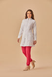 Jaleco feminino Salete cor branco - foto 3