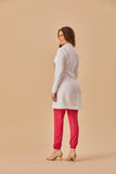 Jaleco feminino Salete cor branco - foto 2