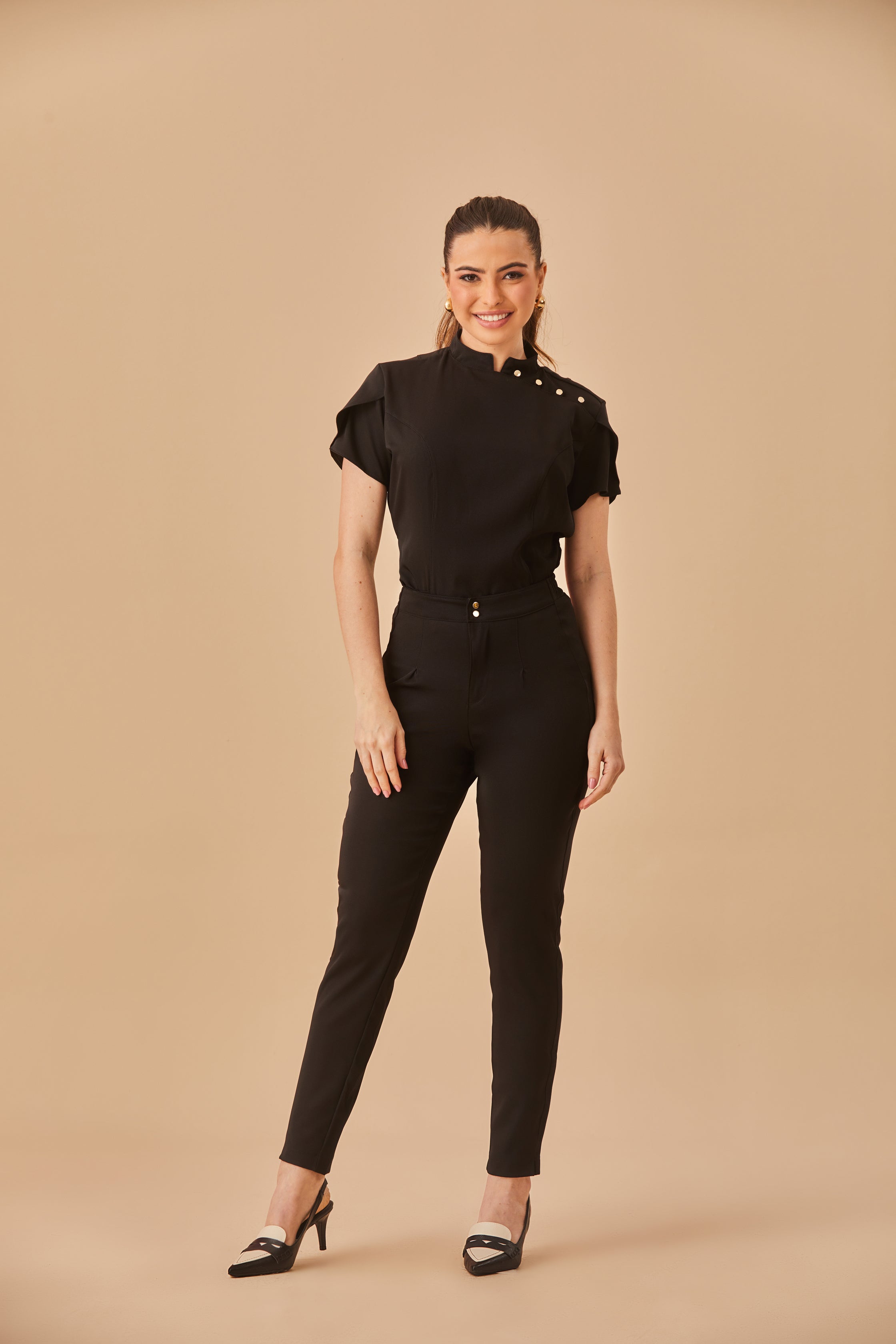 Scrub feminino Deise cor preto - foto 1