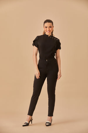 Scrub Feminino Deise - Preto