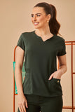 Scrub feminino Maria cor verde escuro - foto 2