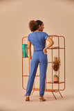 Scrub feminino Maria cor azul índigo - foto 6