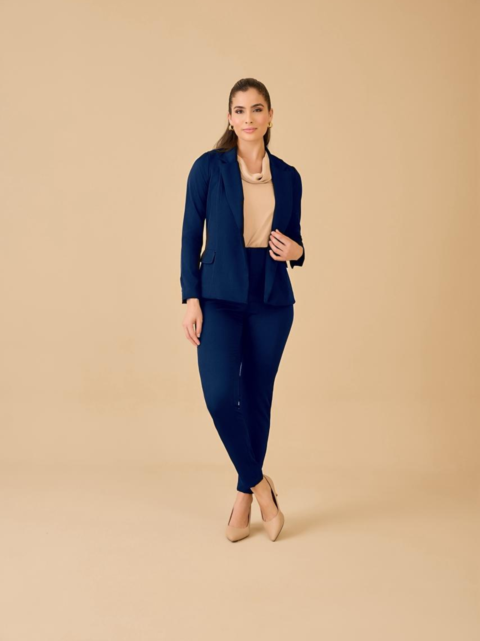 Conjunto feminino Carmen cor marinho - foto 1