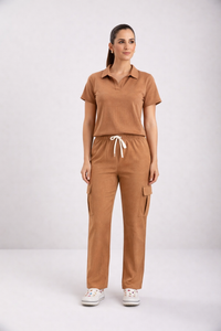 Scrub Feminino Viviane - Avelã