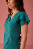 Scrub feminino Julia Premium cor petróleo - foto 7