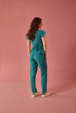 Scrub feminino Julia Premium cor petróleo - foto 9