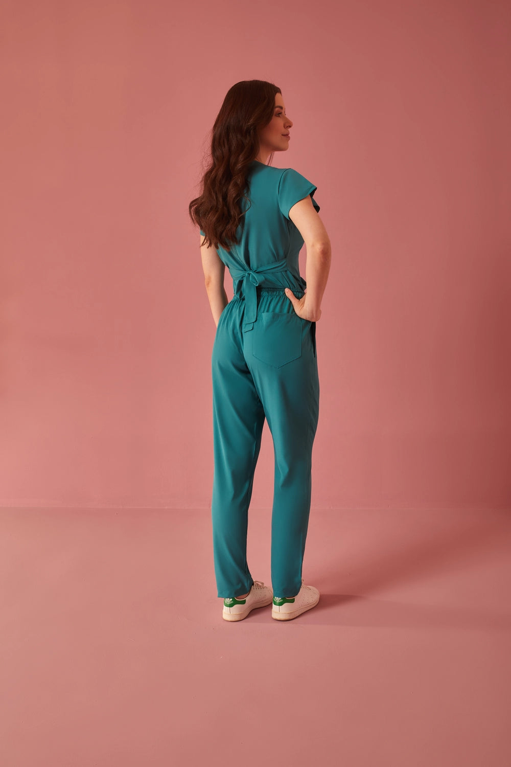 Scrub feminino Julia Premium cor petróleo - foto 11