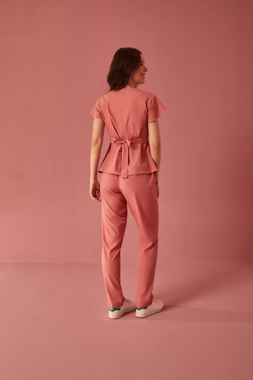 Scrub feminino Julia Premium cor rose - foto 8