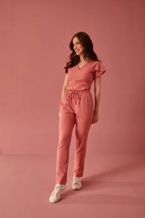 Scrub Feminino Julia Premium - Rose