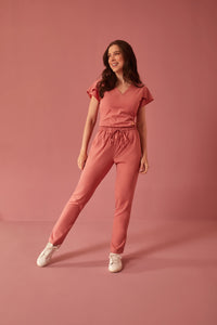 Scrub Feminino Julia Premium - Rose