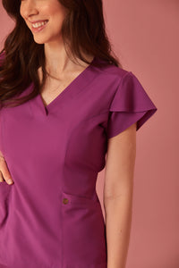 Scrub Feminino Julia Premium - Uva