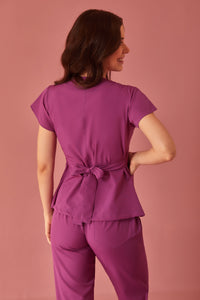 Scrub Feminino Julia Premium - Uva