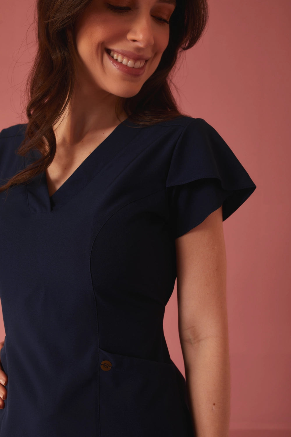 Scrub feminino Julia Premium cor marinho - foto 7