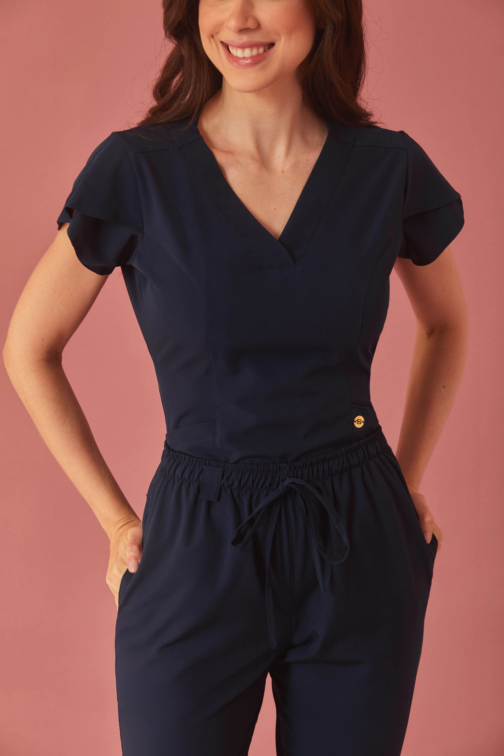 Scrub feminino Julia Premium cor marinho - foto 10