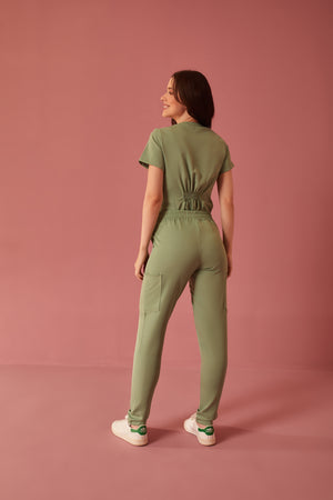 Scrub Feminino Eloá - Verde Sálvia