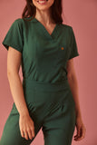 Scrub feminino Clara cor verde folha - foto 8