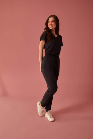 Scrub Feminino Anny - Preto