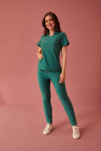 Scrub Feminino Camila - Verde Jade