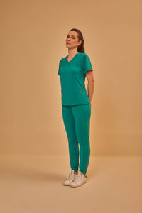 Scrub Feminino Anny - Verde Jade