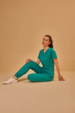 Scrub feminino Anny cor verde jade - foto 5