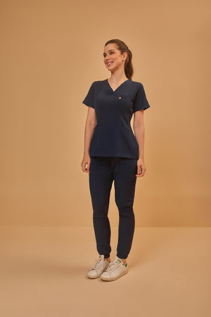 Scrub Feminino Clara - Marinho