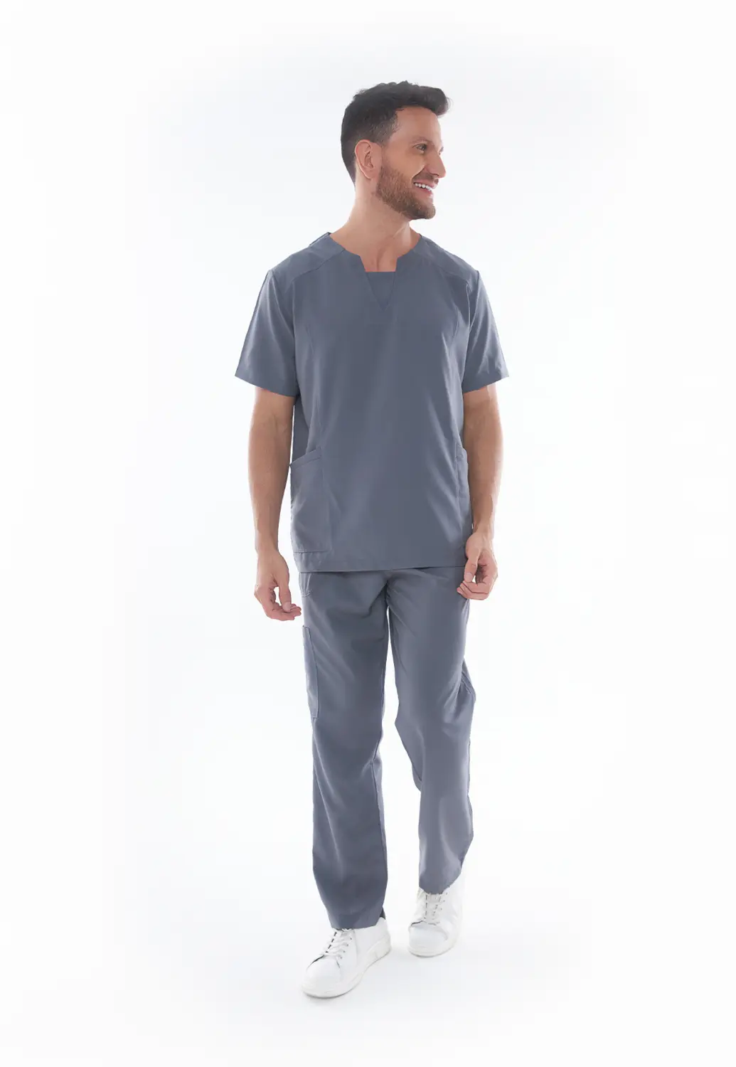 Scrub masculino Josué cor cinza - foto 2