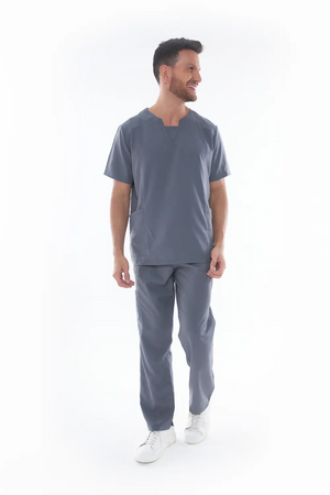 Scrub Masculino Josué- Cinza