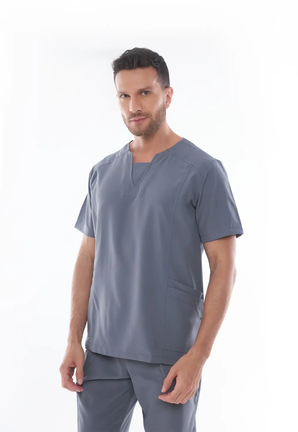 Scrub masculino Josué cor cinza - foto 3