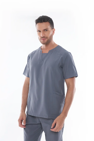 Scrub Masculino Josué- Cinza