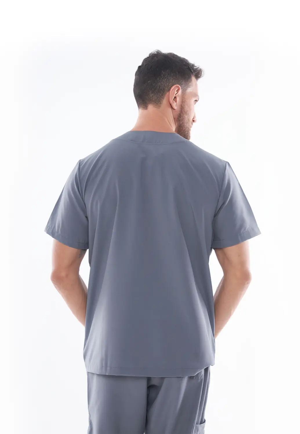 Scrub masculino Josué cor cinza - foto 4