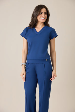 Scrub feminino Sheryda - Marinho