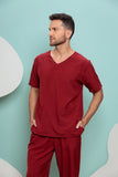 Scrub masculino Bruno cor vinho - foto 3