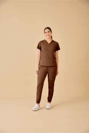 Scrub Feminino Anny - Chocolate