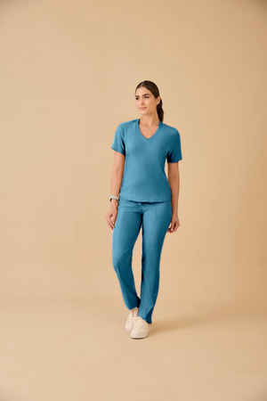 Scrub Feminino Alyne - Azul Índigo