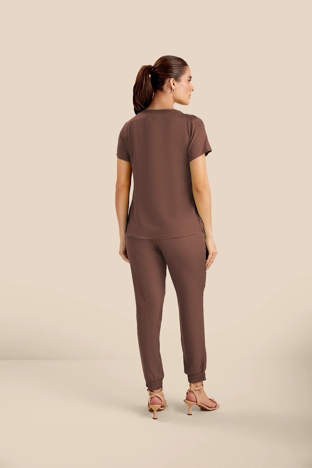 Scrub feminino Fabiana cor chocolate - foto 4