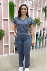 Scrub feminino Sheryda - Grafite